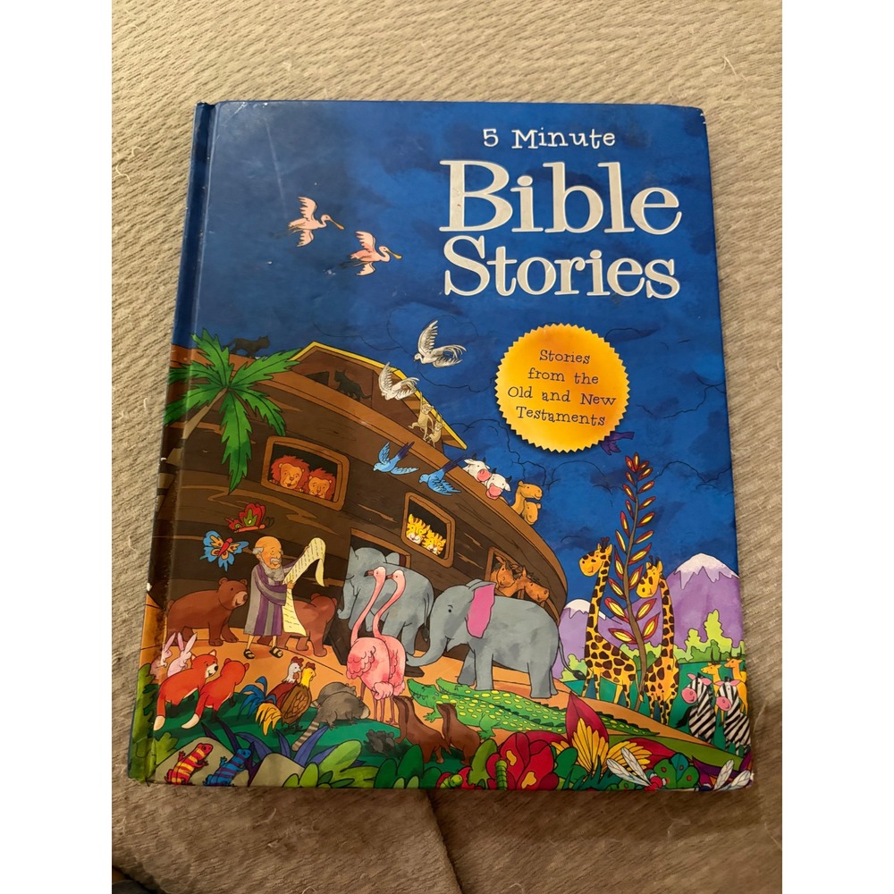 Blue Kids Good Books 5 Minute Bible Stories Hardcover Book
